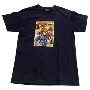 Superman DC Comics Navy Blue T shirt‎ size medium